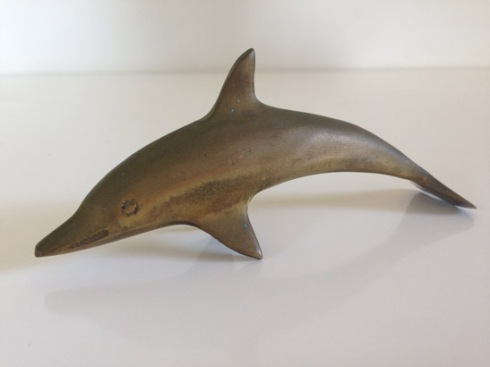 brass dolphin